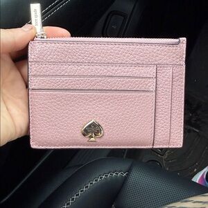 Kate Spade Blush Pink Card Wallet